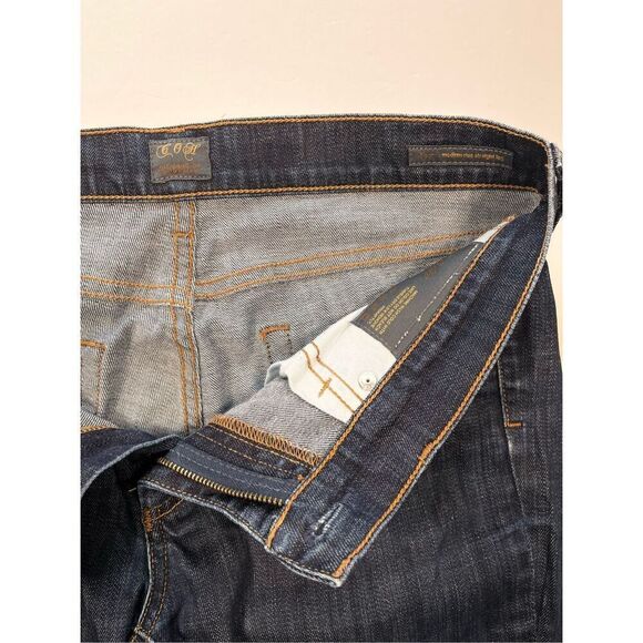 Citizens of Humanity Elson Medium Rise Straight Leg Dark Denim Jean Size 28 EUC - Picture 4 of 13